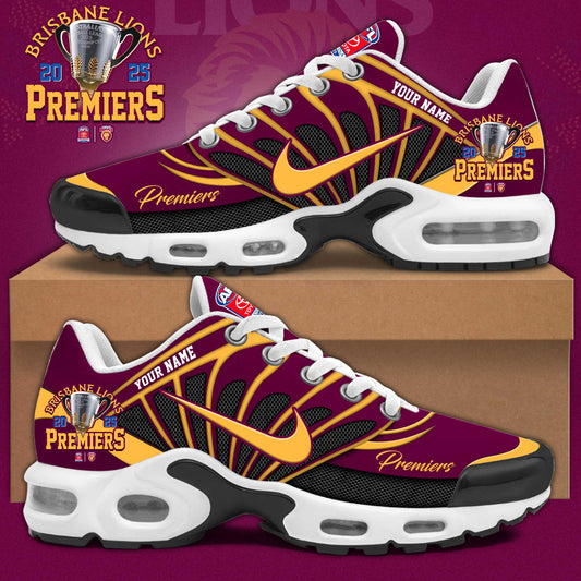 .    Brisbane Lions – AFL 2025 Champions Shoes Ver 2