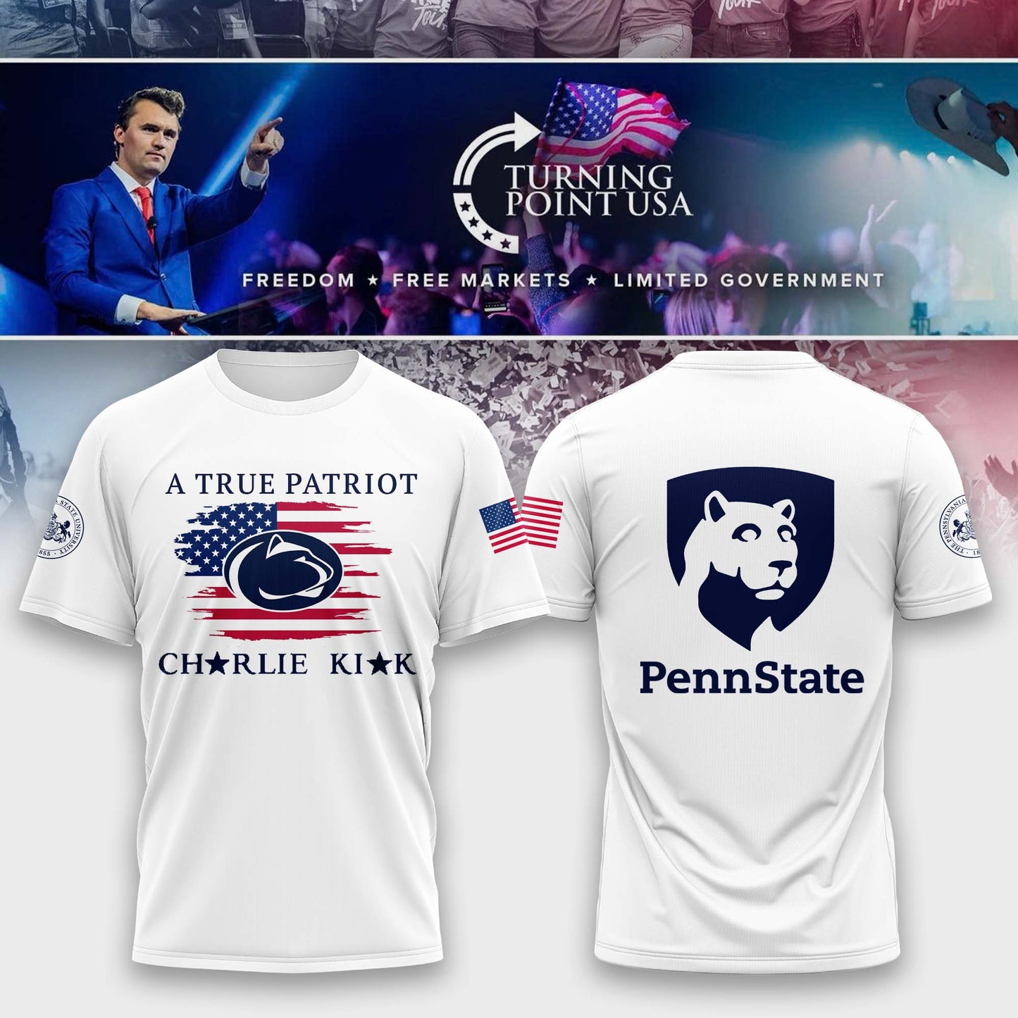 .   Penn State Campus Freedom Tshirt
