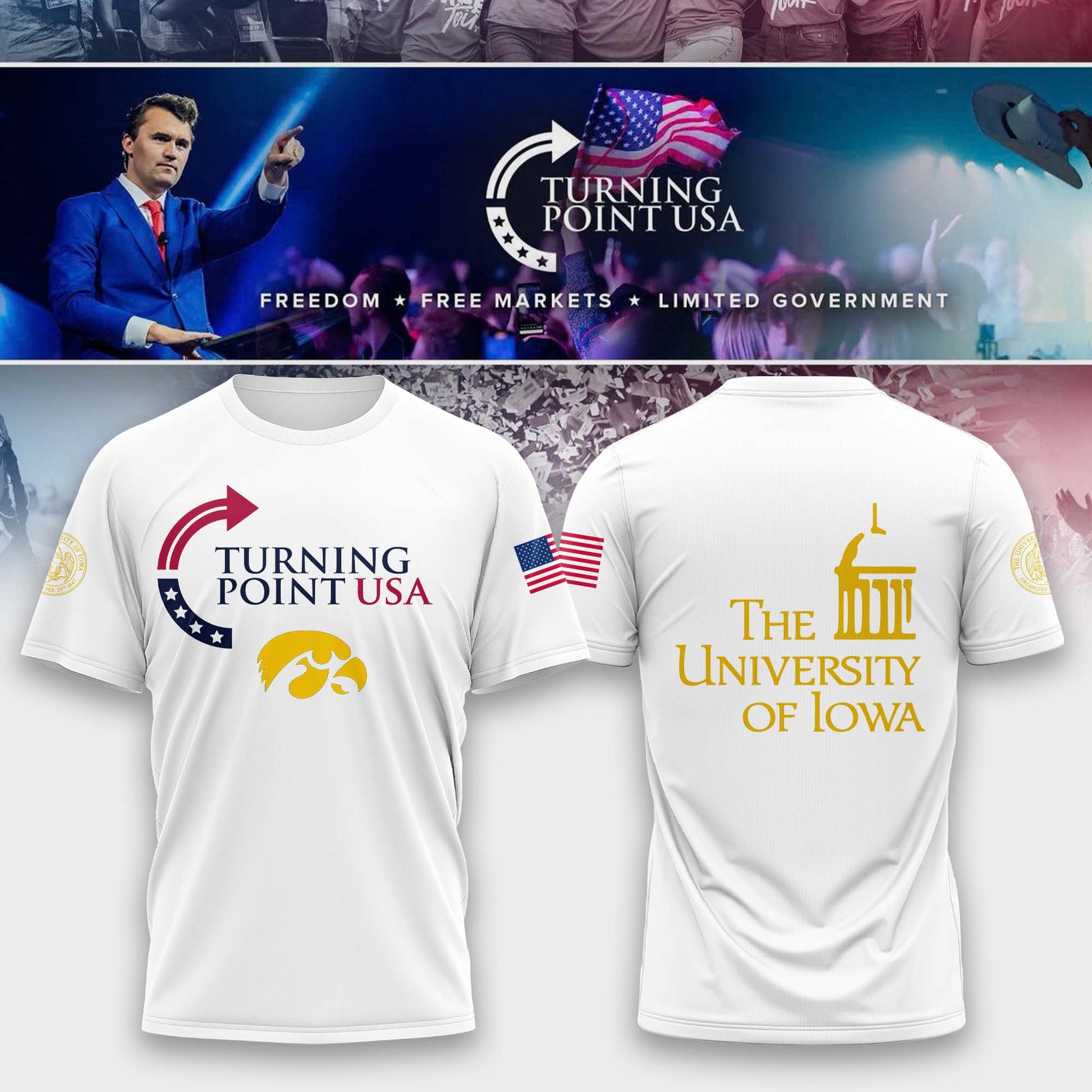 .    Iowa Campus Freedom Tshirt