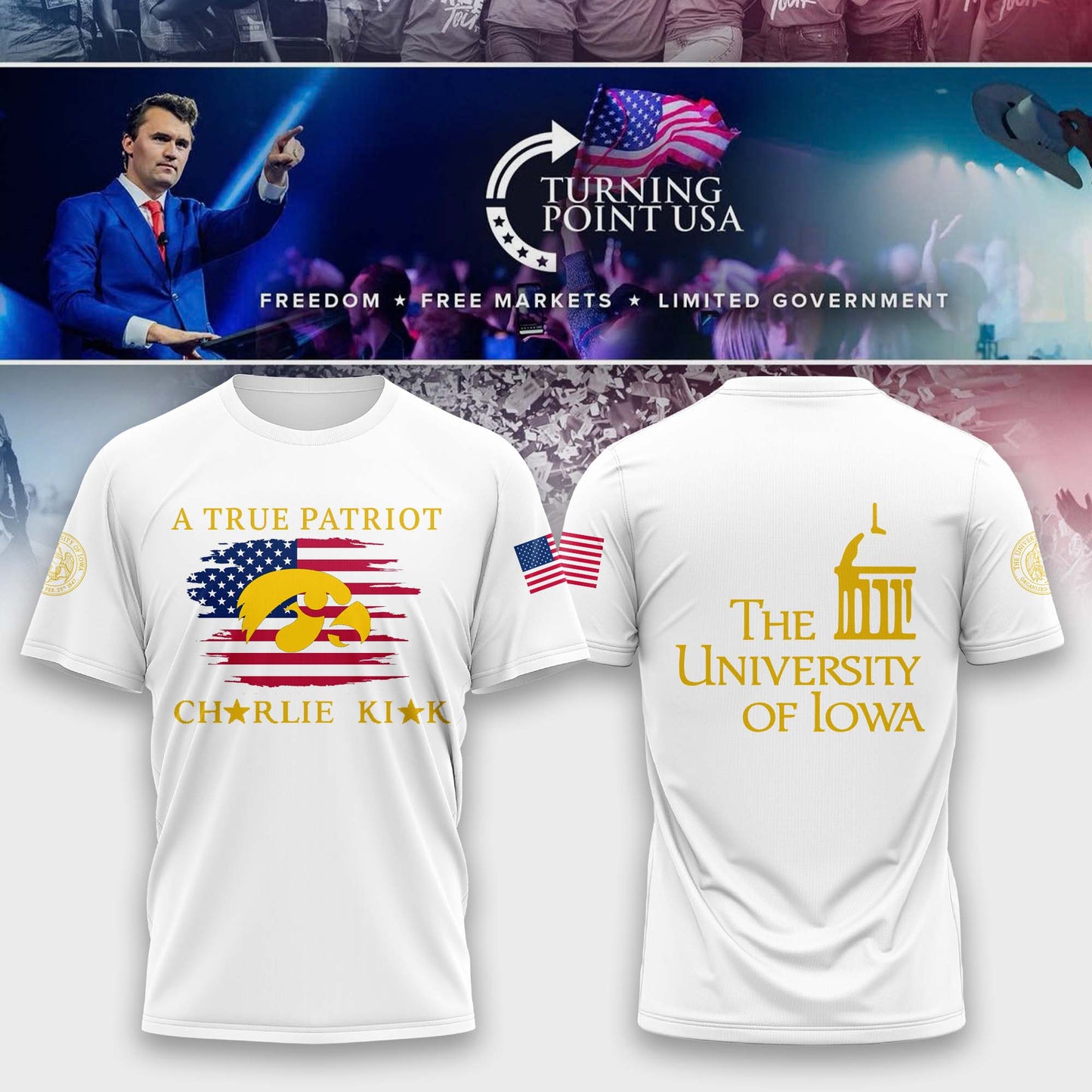 .   Iowa Campus Freedom Tshirt