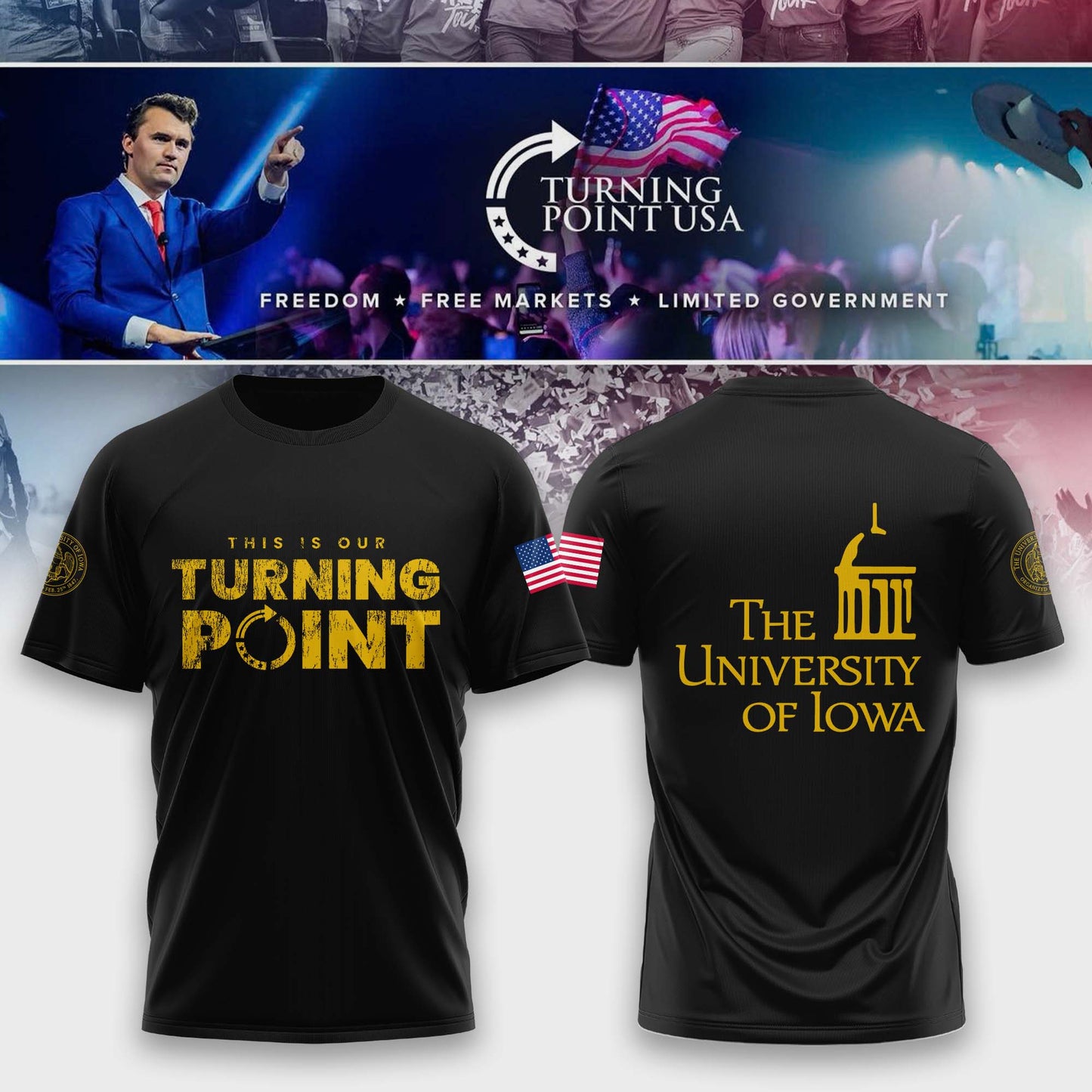 .     Iowa  Campus Freedom Tshirt